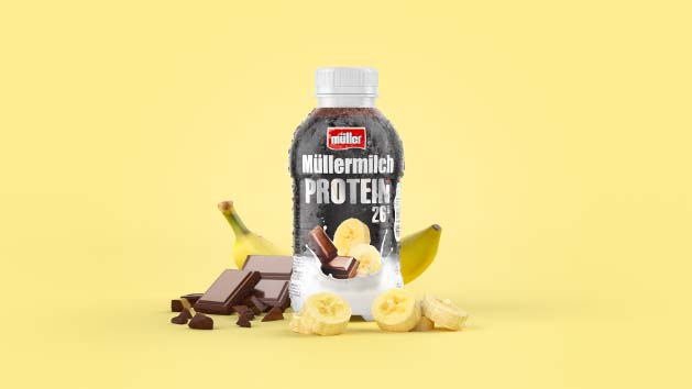 banan choko proteiny